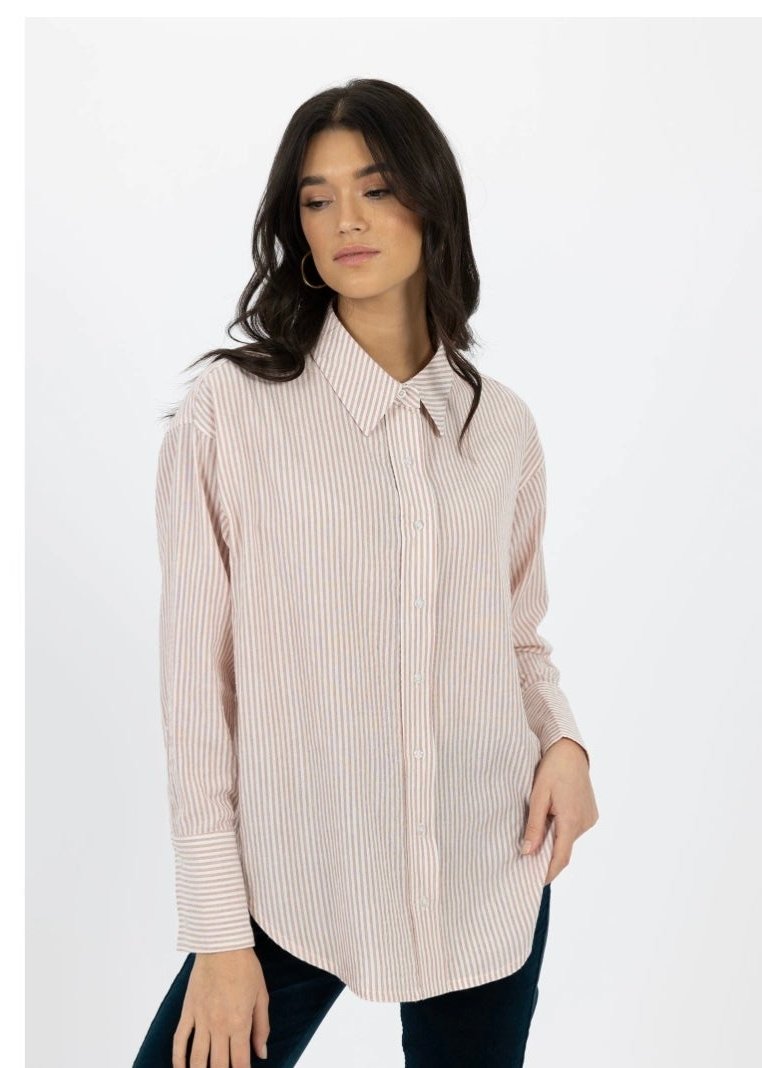 Zali Shirt ~ Pink Clay