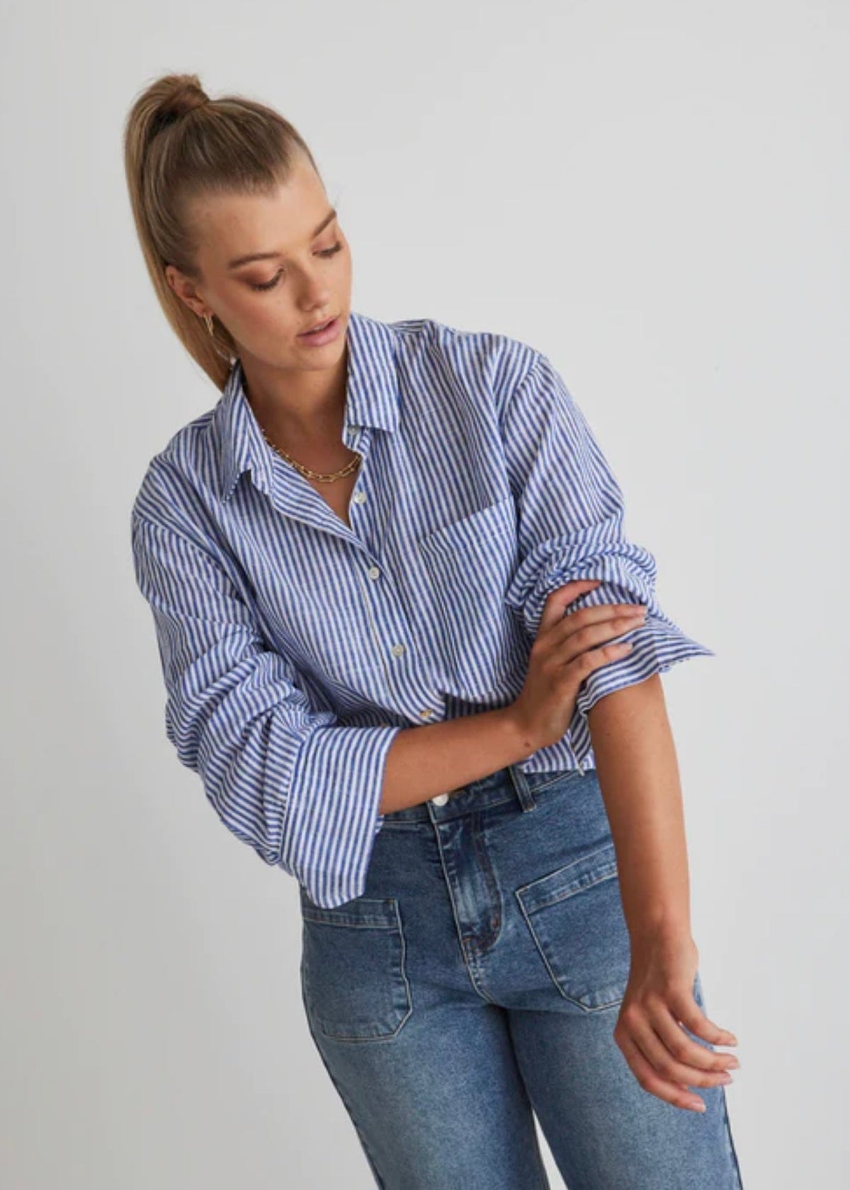 You Got This Shirt ~ Blue Stripe