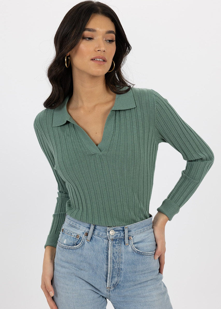 Elise Top ~ Green