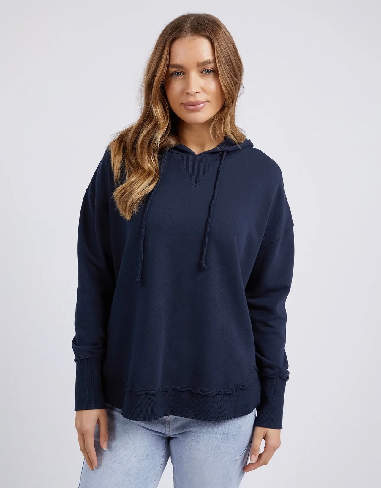 Sigrid Hoodie ~ Dark Sapphire