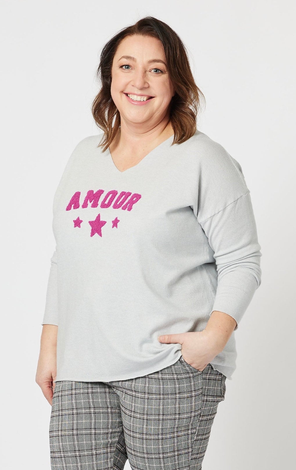 Amour Knit ~ Silver