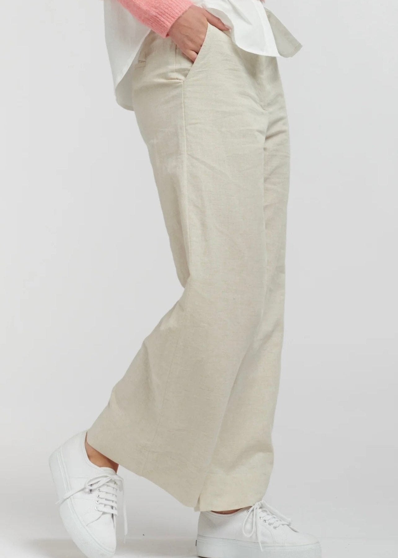 Portofino Pants ~ Natural