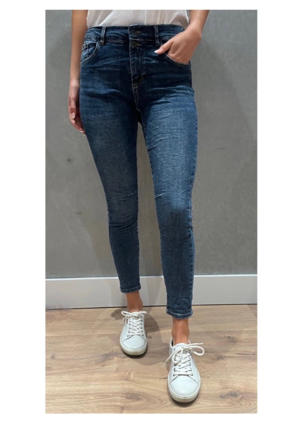 Emma Stretch Jean ~ Dark Denim