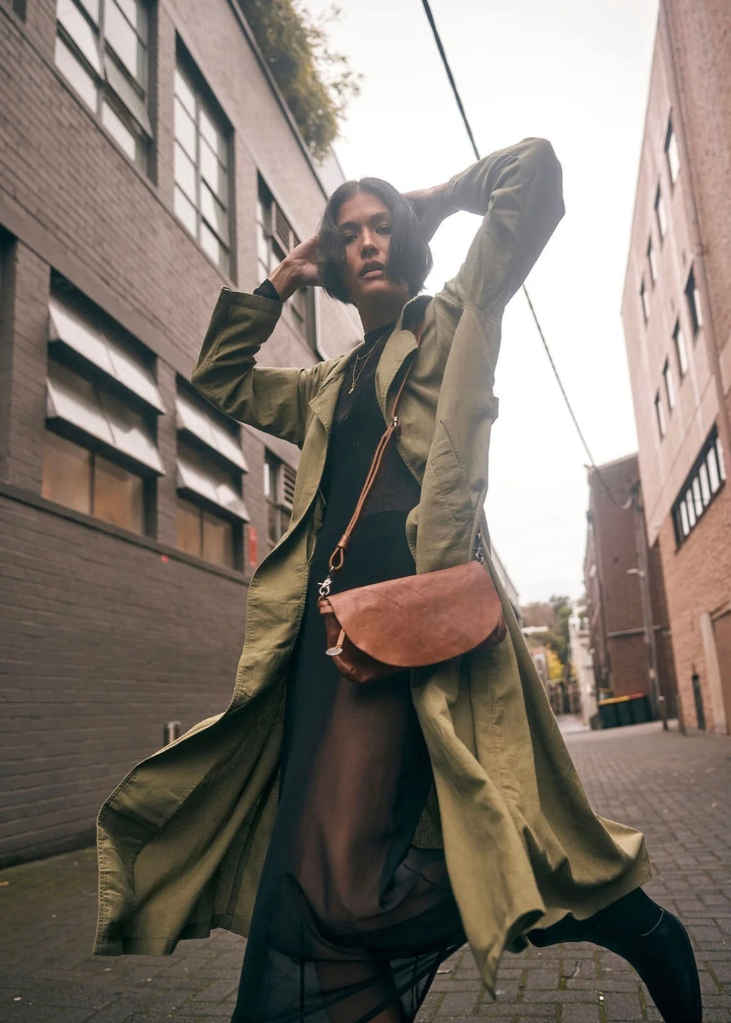 Sydney Bag ~ Saddle
