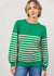 Cosmo Stripe Jumper ~ Meadow