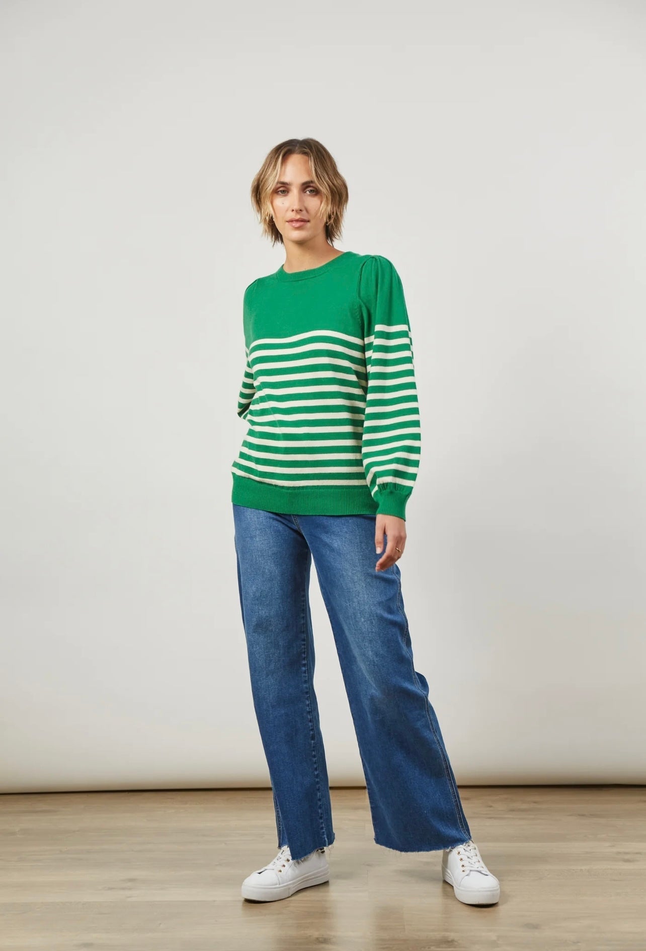 Cosmo Stripe Jumper ~ Meadow