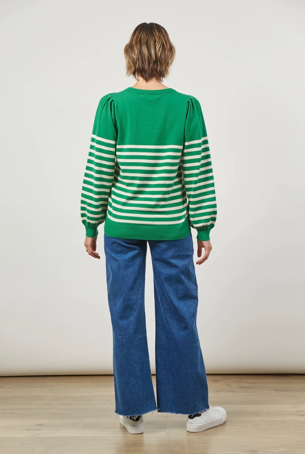 Cosmo Stripe Jumper ~ Meadow