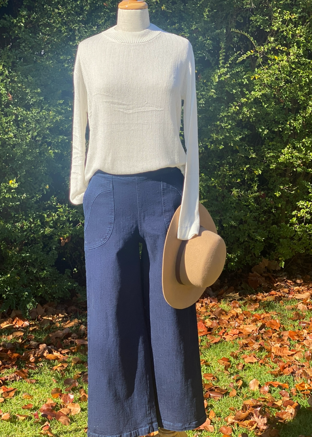Maxi Knit ~ White