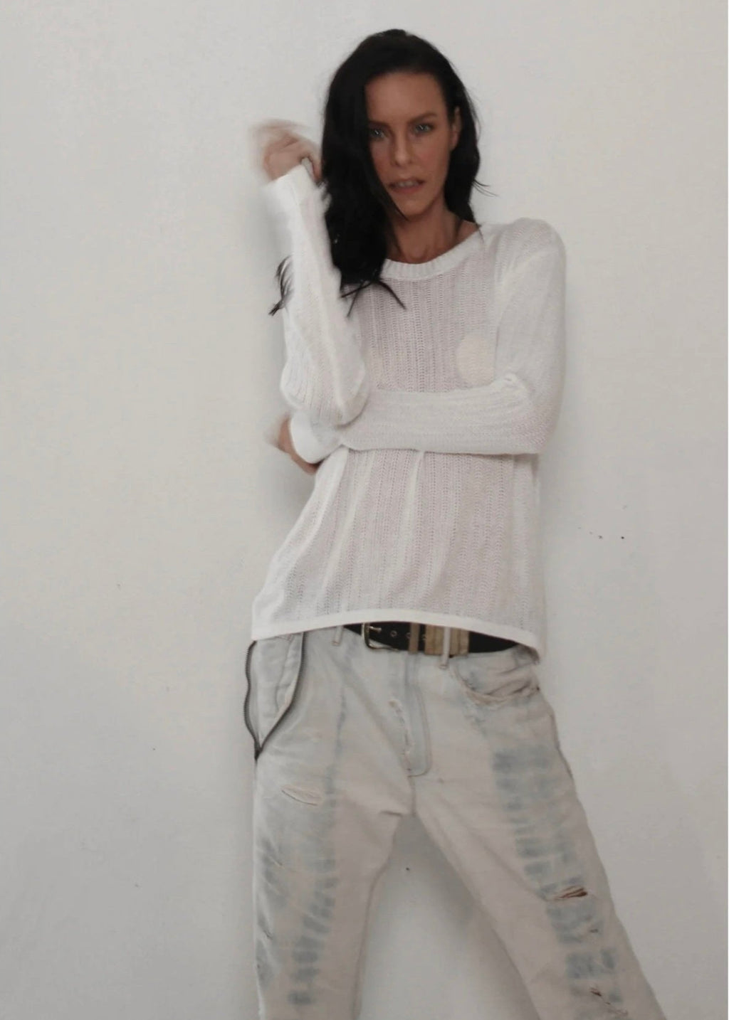 Maxi Knit ~ White