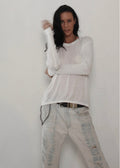 Maxi Knit ~ White