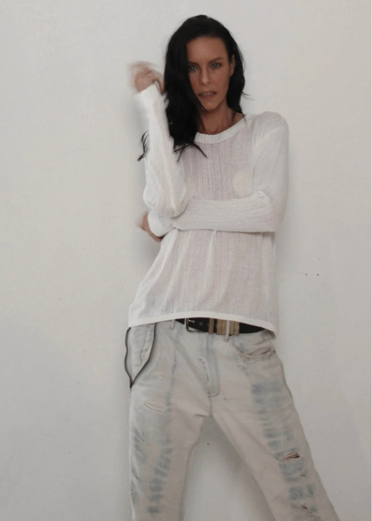 Maxi Knit ~ White