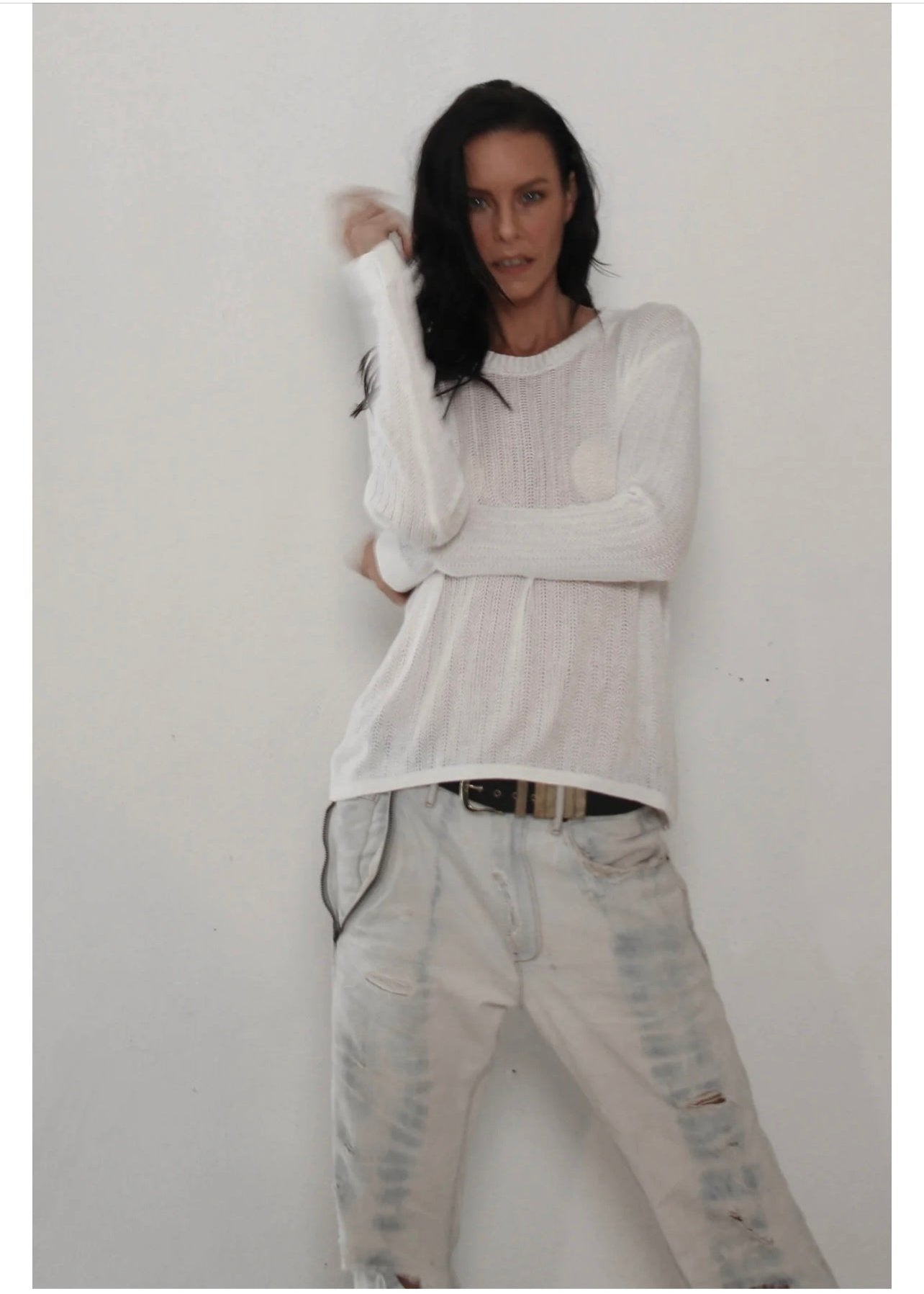 Maxi Knit ~ White