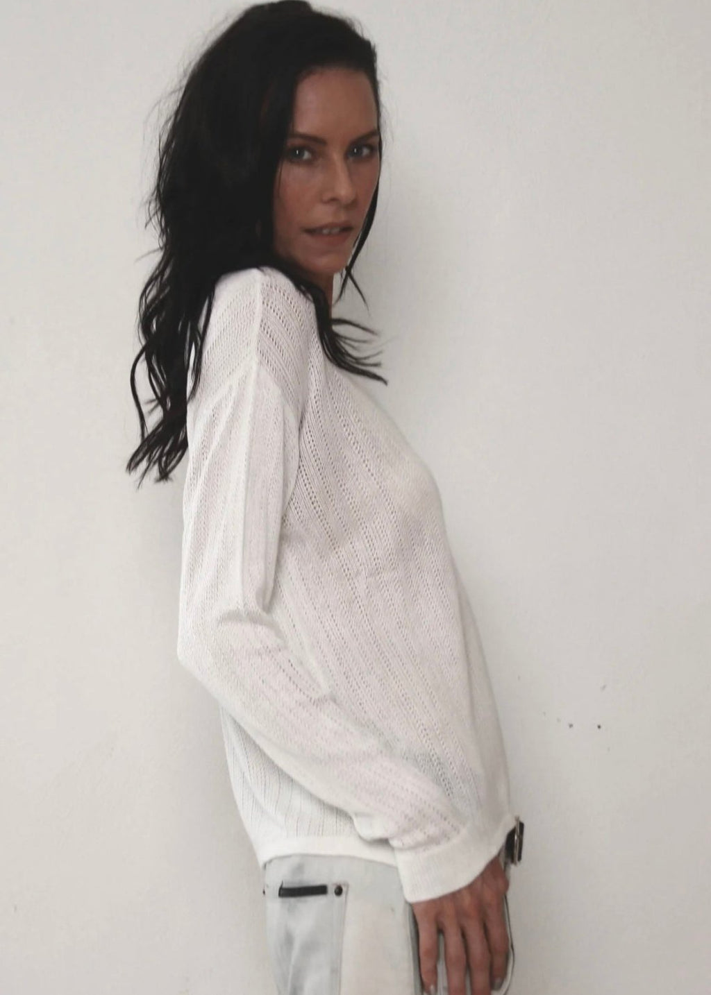 Maxi Knit ~ White