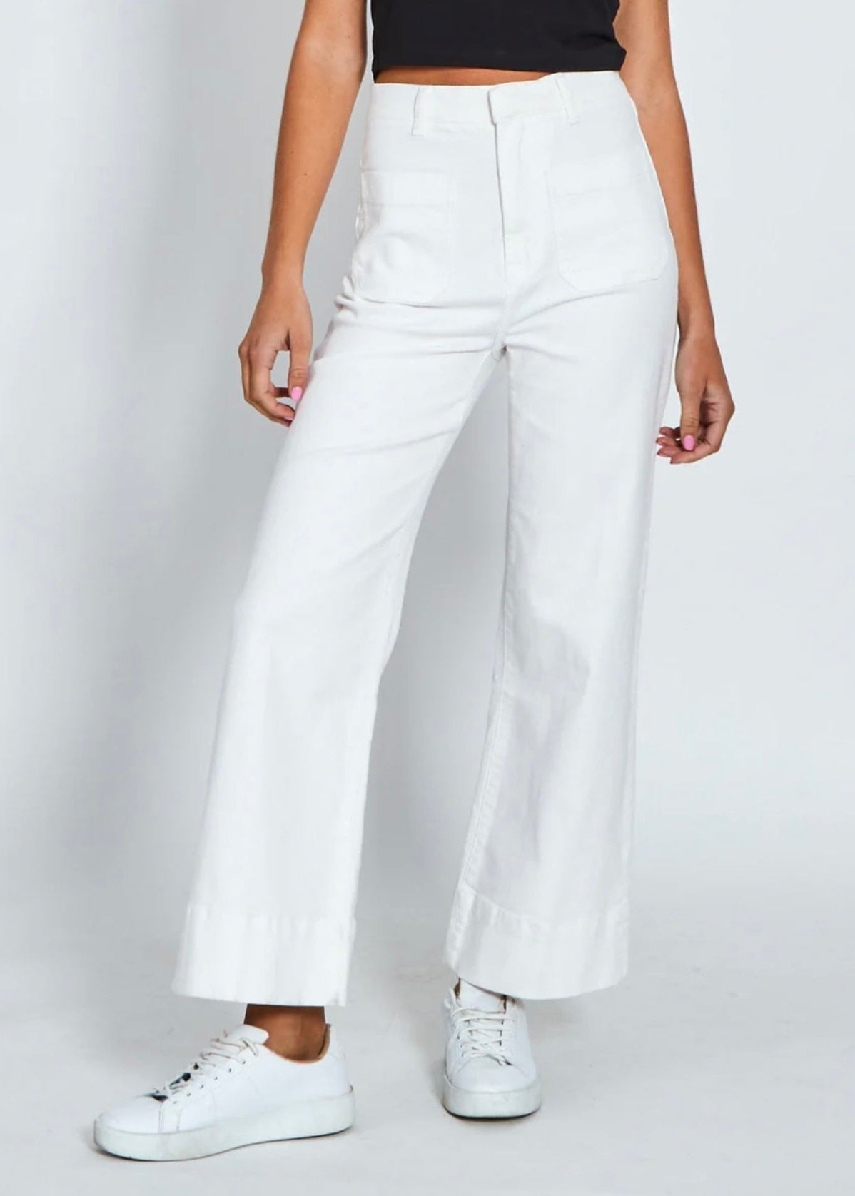 Milan High Rise Jeans ~ White