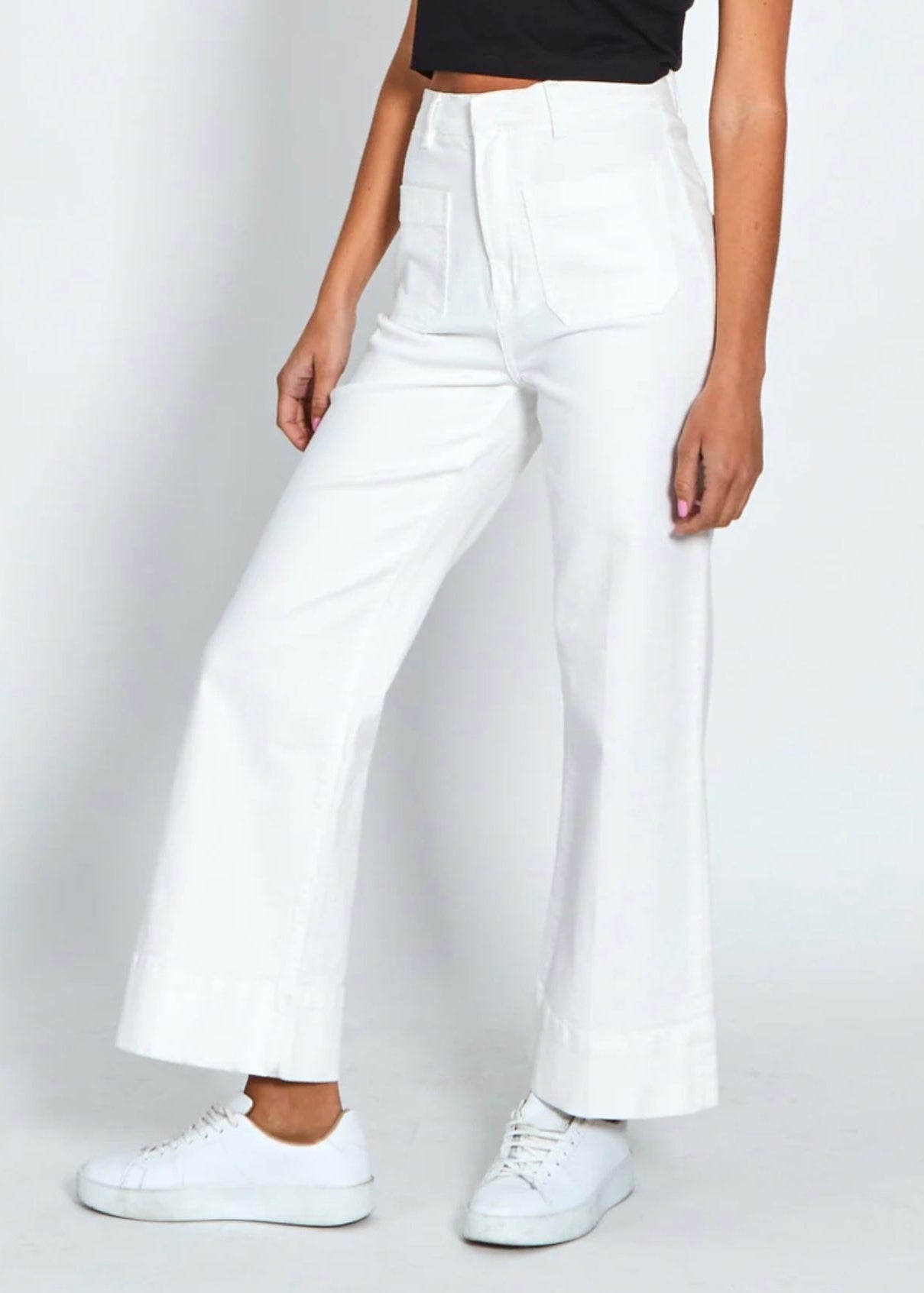 Milan High Rise Jeans ~ White