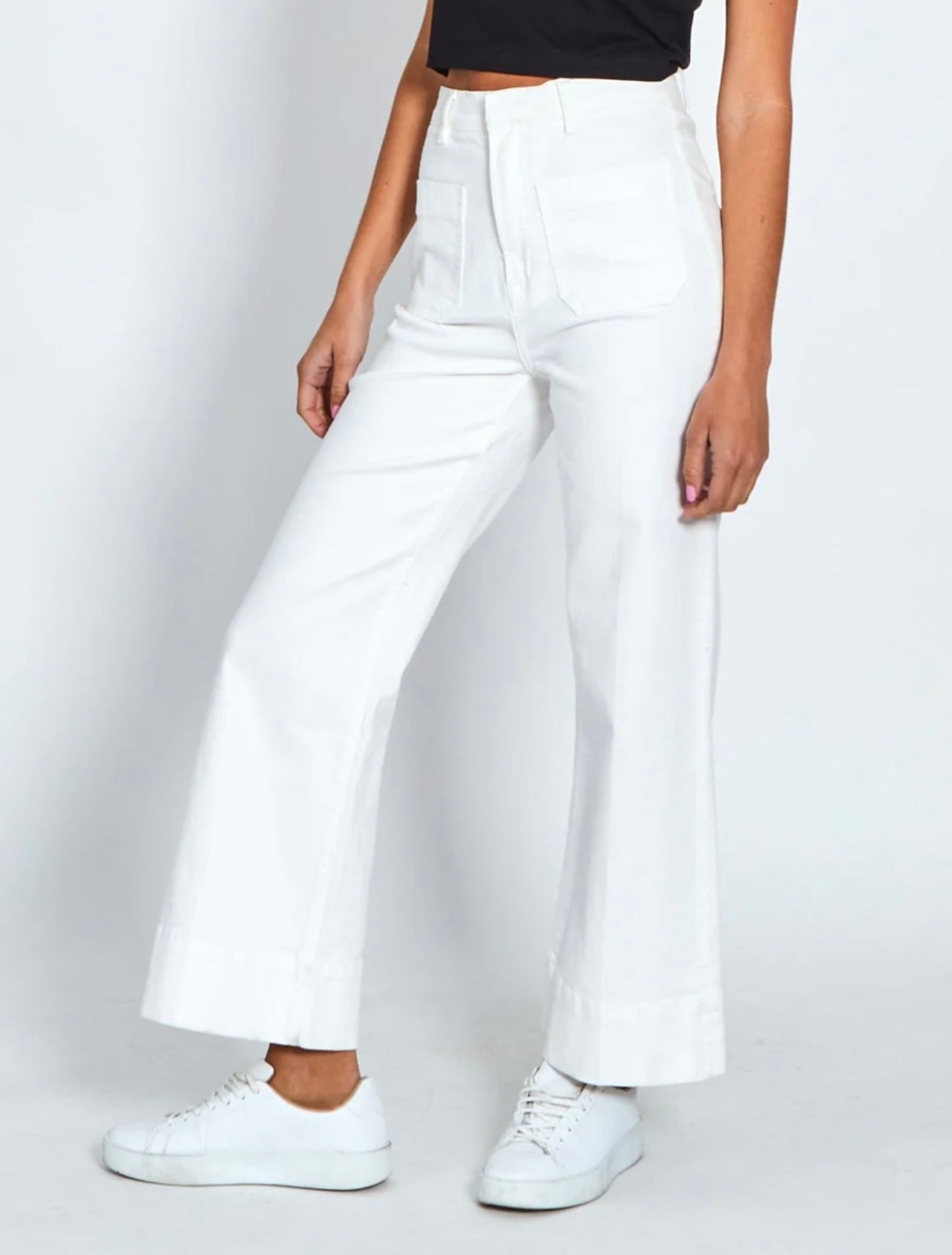 Milan High Rise Jeans ~ White