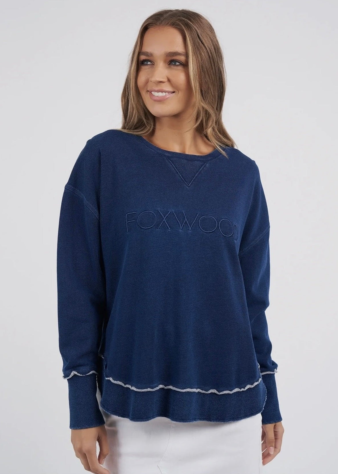 Simplified Crew ~ Denim