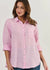 Boyfriend Linen Shirt ~ Pastel