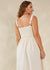Adelfia Shirred Dress ~ Cannoli