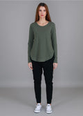 Mosman Tee ~ Khaki