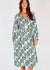 Sakanto LS Button Dress ~ Verde