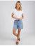 Manly Vee Tee ~ White