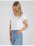Manly Vee Tee ~ White