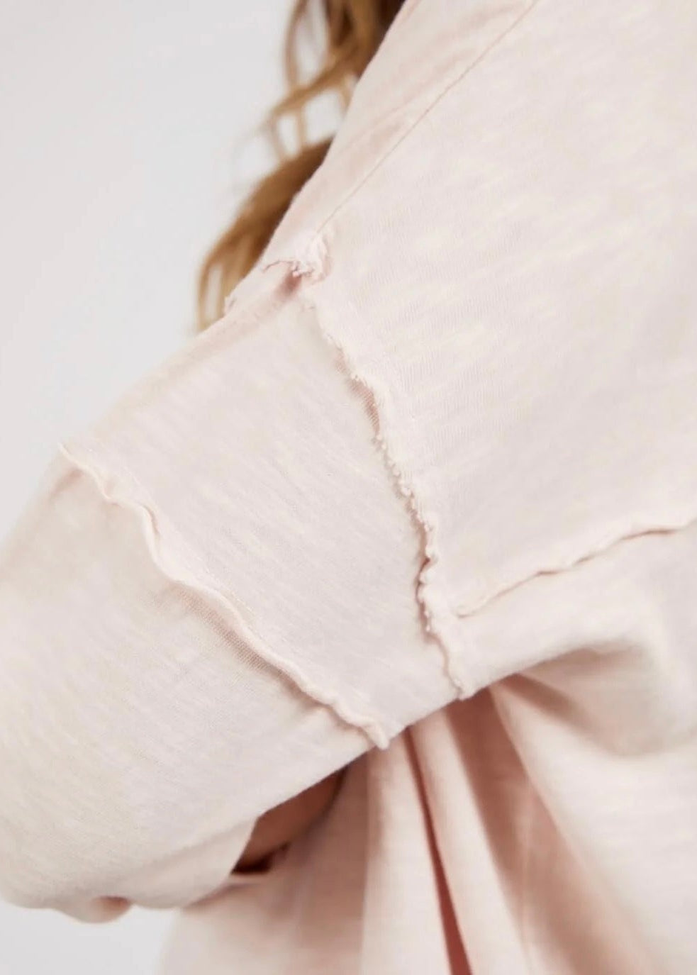 Jayne Throw On Top ~ Pale Pink