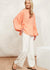 Zephyr Blouse ~ Papaya