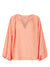 Zephyr Blouse ~ Papaya
