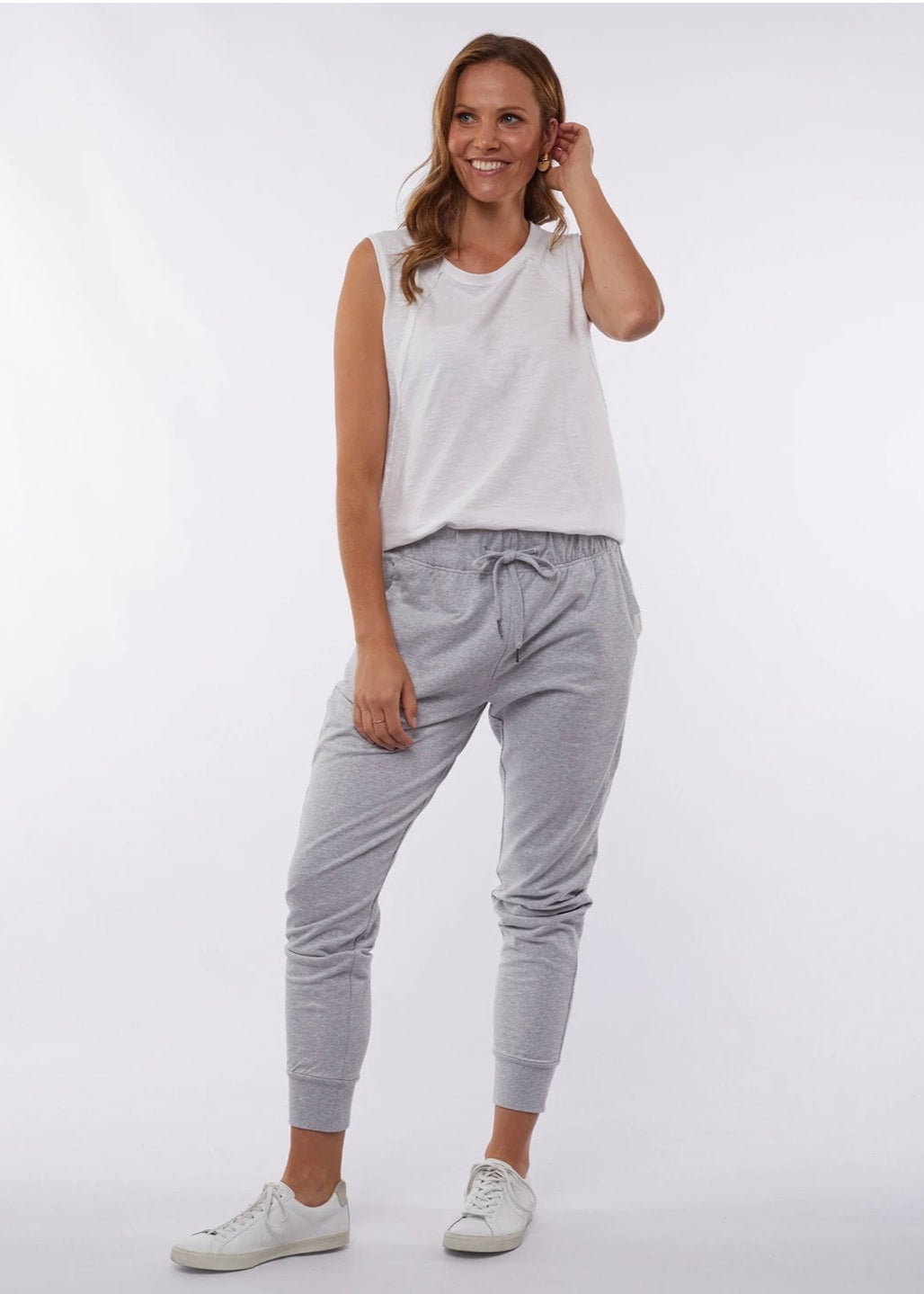 Lazy Days Pant ~ Grey Marle