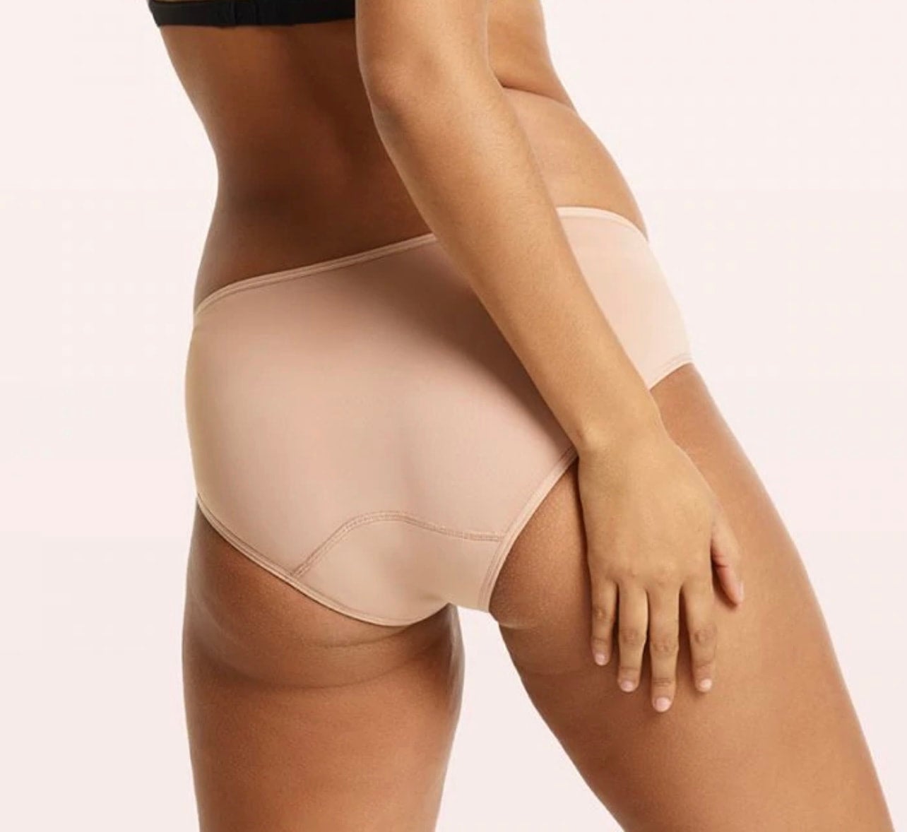 Period Midi Brief ~ Beige