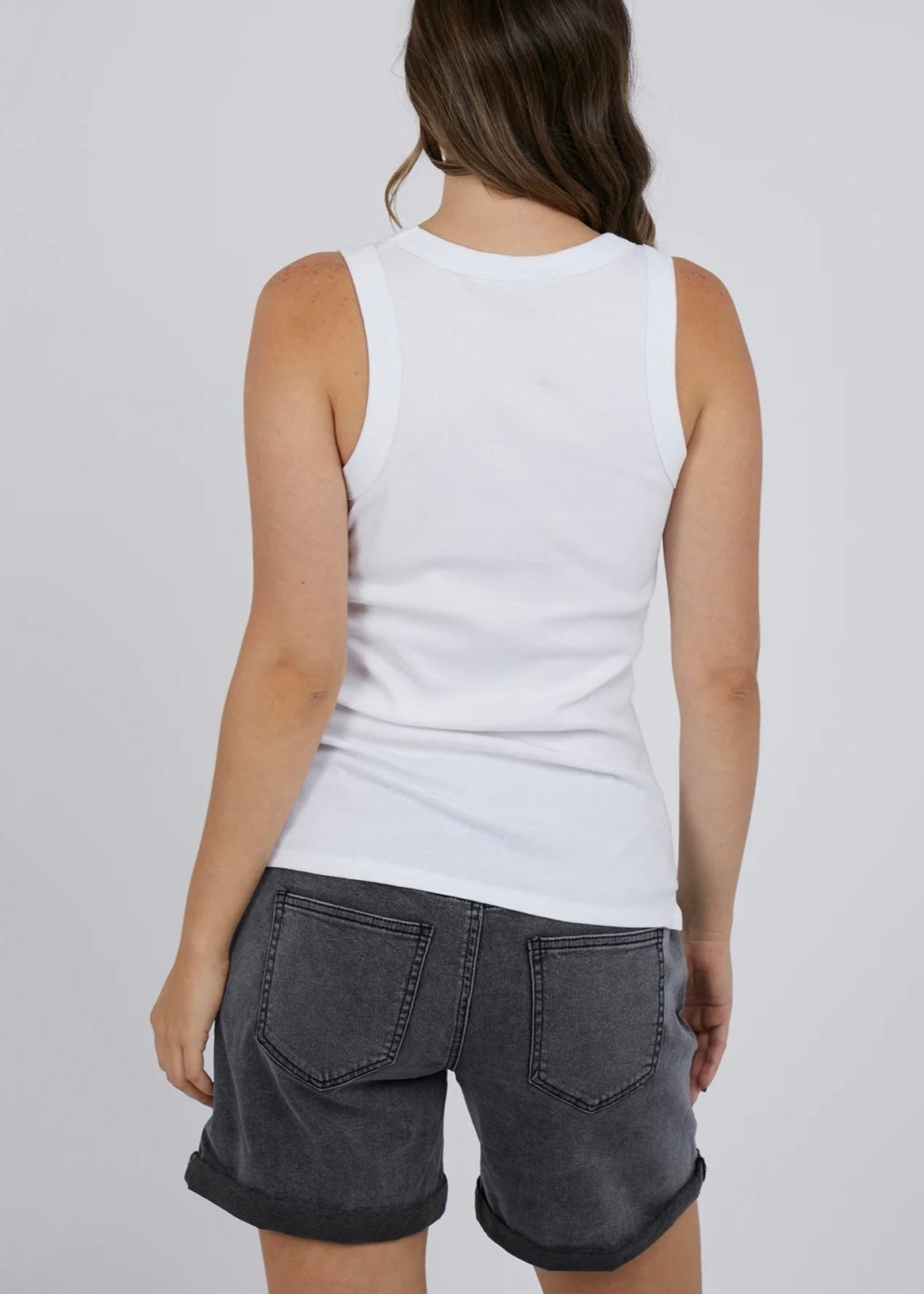 Esme Tank ~ White