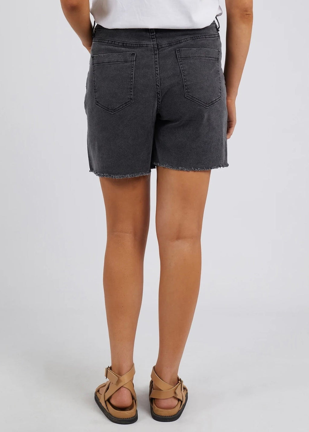 Amble Short ~ Washed Black