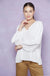 Coppola V Blouse ~ Dove
