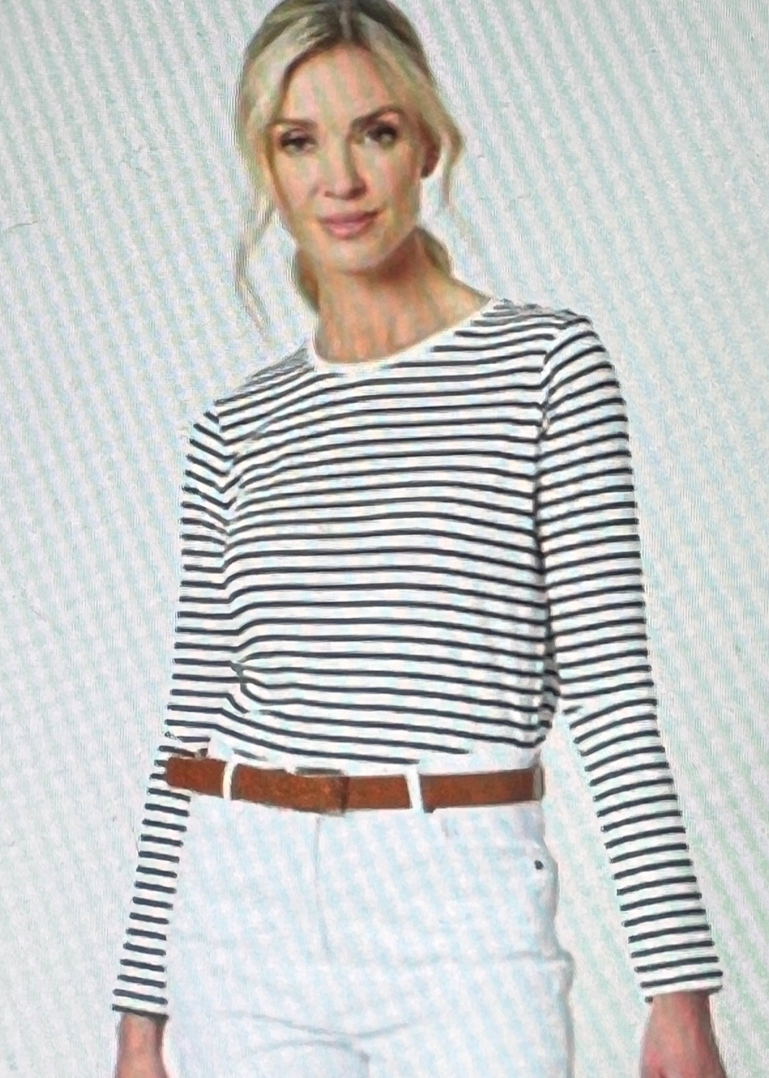 Stripe Tee ~ Black/White