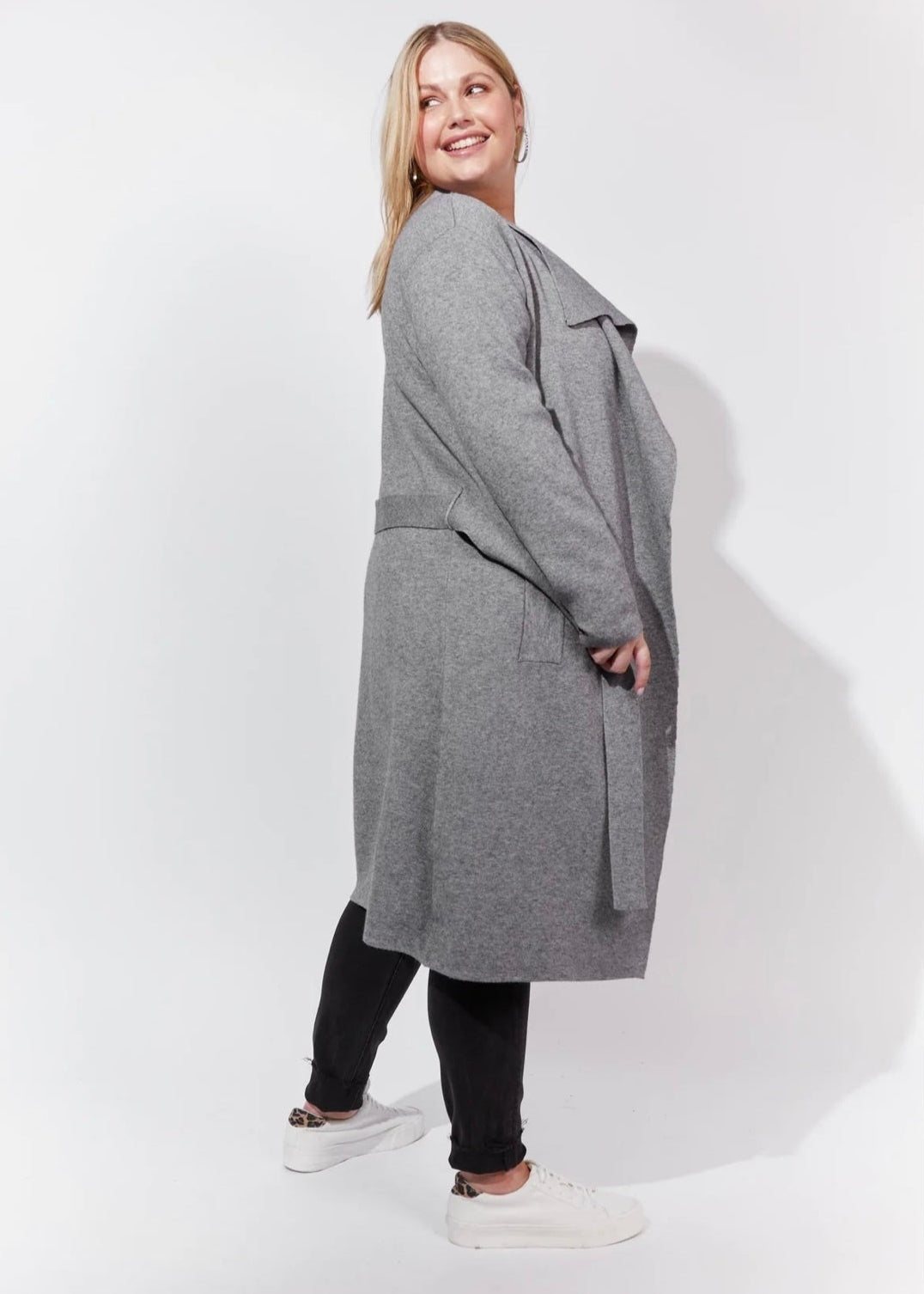 Tivoli Long Cardigan - Nickel
