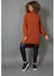 Kit Knit Top Dress ~ Cinnamon
