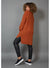 Kit Knit Top Dress ~ Cinnamon