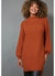 Kit Knit Top Dress ~ Cinnamon