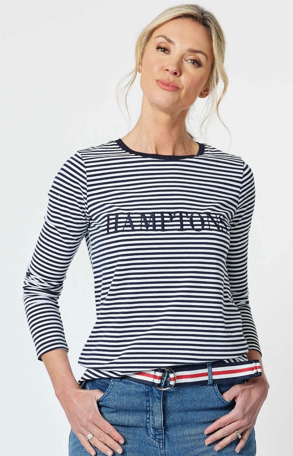 Webb Belt ~ Multi Stripe