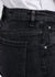 Enmore Wide Leg Jeans ~ Washed Black