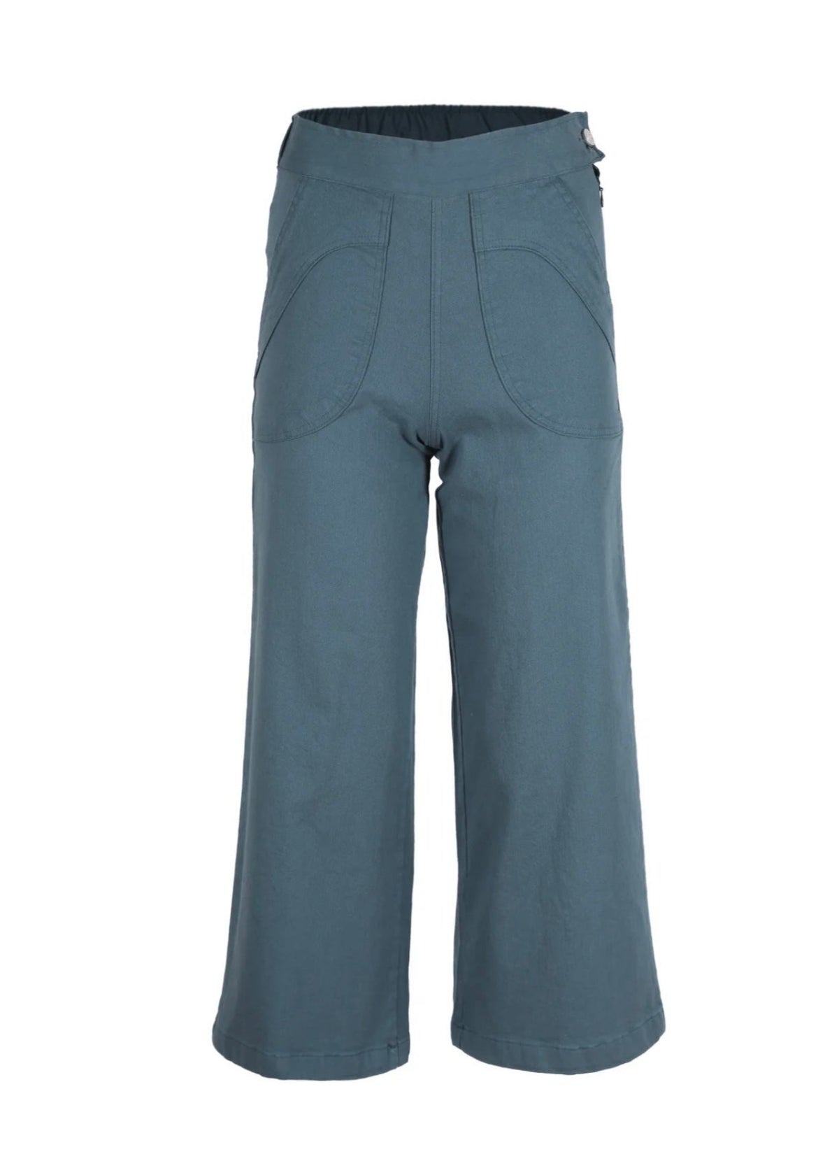 Peggy Canvas Pants ~ Teal